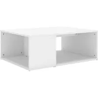 vidaXL Salontafel 90x67x33 cm bewerkt hout wit