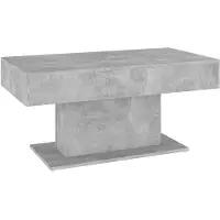 vidaXL Salontafel 96x50x45 cm bewerkt hout betongrijs