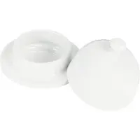 Emga Salt & pepper Botervloot boterpotje 9,5xH7cm wit Appetite (per stuk)