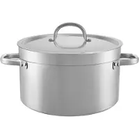 HorecaTraders Kookpan | 44.5 L | Ø45 cm | Gas, elektrisch, keramisch, inductie