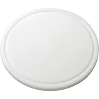 Caterchef snijplank 1.5(H)xØ30cm geul wit