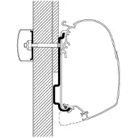 Thule luifeladapter Challenger Eden en Chausson Allegro uit 2010 Set
