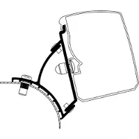 Thule Omnistor 3200 zonneluifeladapter VW T5/T6 Vast LHD