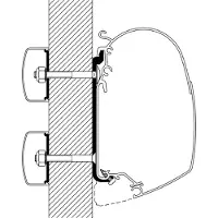 Thule Universele Luifel Adapter voor Omnistor 4900 / 5200 / 8000 Set