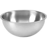 HorecaTraders Beslagkom | RVS | 0,75 L | Ø16.5 x 6.5 cm