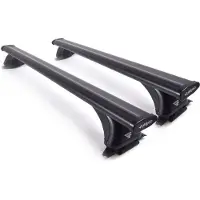 Farad Dakdragers geschikt voor de BMW X2-F39 2018 t/m 2023 gesloten dakrailing - Aluminium - Hoog laadvermogen 100kg - Wingbar - Zwart - Merk