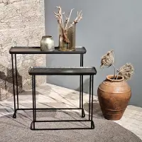 Benoa Sidetable roan set van 2