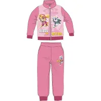 Paw Patrol set joggingpak / trainingspak / vrijetijdspak - Vest + Broek - Roze - Maat 98