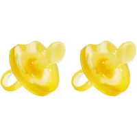 Natursutten rubberen fopspeen - 12+ maanden - Vlinder Schild - Anatomische Tuit - 2 stuks