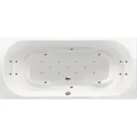 RB Xenz Kanaga bubbelbad 190x90 cm met RB1 whirlpool wit