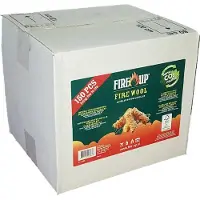 Fire Up Fire-up Barbecue aanmaak houtwolkrullen - 150x - reukloos - niet giftig - BBQ