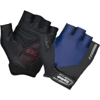 Gripgrab - ProGel Padded Korte Vinger Zomer Fietshandschoenen Wielrenhandschoenen met Padding - Navy - Unisex - Maat S