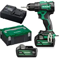 HiKOKI DS18DEWFZ Accu boor-schroefmachine | 18 V | 70 Nm | 2 x 5,0 Ah accu + lader | HSC II Koffer DS18DEWFZ