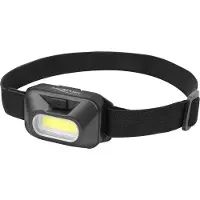 Ansmann HD120B - Hoofdlamp - 1W COB LED - 3 lichtfuncties - Gewicht 49 gram (met batterijen) - Inclusief 3x AAA batterijen