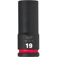 Milwaukee slagdop Shockwave 1/2 lang 19mm