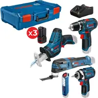 Bosch 5 Toolkit 12V 0615990N1D combiset