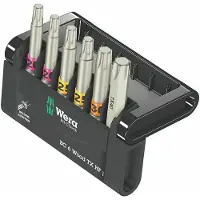 Wera 05056470001 6-delige Bit-Check 30 Wood TX HF 1