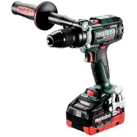 Metabo 603181660 Accu-schroefboormachine 18 V 5.5 Ah LiHD Brushless, Incl. 2 accus, Incl. koffer, Incl. lader