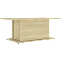 vidaXL Salontafel 102x55,5x40 cm bewerkt hout sonoma eikenkleurig