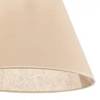 Duolla Kap Anna, voor hanglamp, beige Anna, Textiel / Stof / Zijde