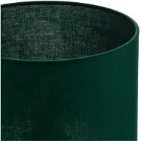 Duolla Lampenkap Roller, groen, Ø 25 cm, hoogte 18 cm Roller, groen, Textiel / Stof / Zijde