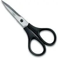 Victorinox Swiss Army Huishoudschaar 10cm zwart zwart Victorinox Keukenschaar