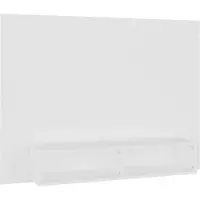 vidaXL Tv-wandmeubel 120x23,5x90 cm bewerkt hout wit