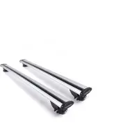 Farad Dakdragers geschikt voor de Ssangyong Tivoli vanaf 2015 gesloten dakrailing - Aluminium - Hoog laadvermogen 100kg - Wingbar - Zilver - Merk