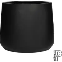 Pottery Pots Bloempot Natural Jumbo Patt XS Black 73 x 61 cm