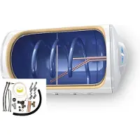 Tesy Elektrische boiler met warmtewisselaar inclusief montage set 80 L, horizontale Bi-Light boiler