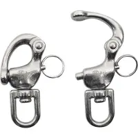 Kong Italy Quick Release Rotary Ring Connector Karabijnhaak Zilver 2