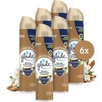 Glade 6x Luchtverfrisser Spray Sensual Sandalwood & Jasmine 300 Ml