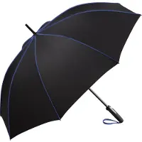 FARE Seam 4399 middelgrote golfparaplu zwart blauw donkerblauw 115 centimeter windproof windbestendig
