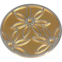 Quoins Earth Laughs In Flowers Disk Goud QMOD-06L-G