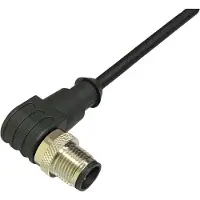 Bkl Electronic 2702027 Sensor/actuator aansluitkabel M12 Aantal polen (sensoren): 3 Stekker, haaks 2 m 1 stuk(s)