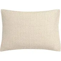 Vandyck Home Pique Cream Tan Kussensloop (40x55)