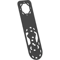 Ram Mounts Unpkd RAM Microfoon/Luidspreker Beugel, Accessoires voor barcodescanners