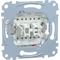 Schneider Electric Sokkel - Wissel/wisselschakelaar - Merten - - MTN3126-0000