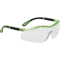 Portwest neon veiligheidsbril helder