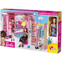 Lisciani barbie fashion boutique mit doll