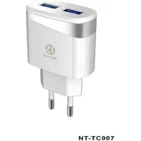 Rico Vitello Oplader voor Samsung, voor iPhone, thuislader 2.4A , home charger, universele travel charger wit, CE certificate