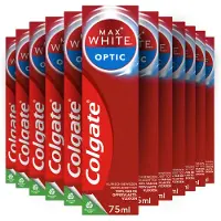 Colgate 12x Tandpasta Max White Optic 75 Ml