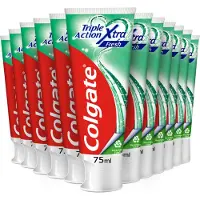 Colgate 12x Tandpasta Triple Action Extra Fresh 75 Ml