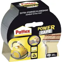 Pattex PT2DS Textieltape Power Tape Zilver (l x b) 25 m x 50 mm 1 stuk(s)