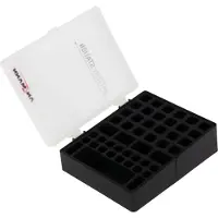Ansmann Batterijbox 48 Batterijbox Aantal cellen: 48 AAA (potlood), AA (penlite), 9V (blok) (l x b x h) 17.3 x 13.8 x 6.3 cm