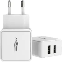 Ansmann HomeCharger HC212 1001-0114 USB-oplader Binnen Uitgangsstroom (max.) 2400 mA 2 x 2x USB-A