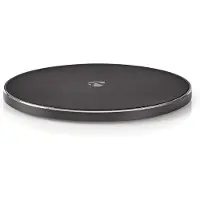 Nedis Draadloze oplader | (Snellader, Qi, 15W, Plat)