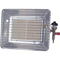 Rothenberger industriële gasverwarmingsstraal zonder piëzo-ontsteking (model 35984) voor propaangasflessen van 5/11 kg