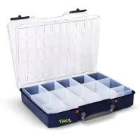 Raaco CarryLite 80 5x10-0/DLU Assortimentskoffer (l x b x h) 330 x 413 x 81 mm Aantal vakken: 0 Incl. handgreep Box Inhoud 1 stuk(s)