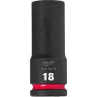Milwaukee slagdop Shockwave 1/2 lang 18mm